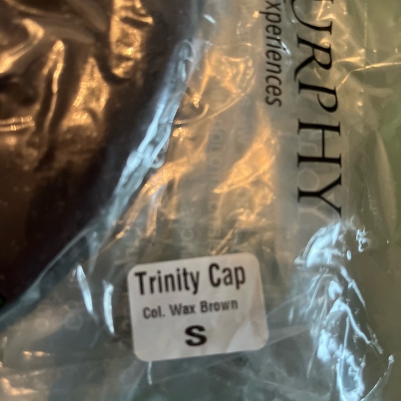 Mucros Weavers Brown Wax Trinity Cap 100% Waxed Cotton Irish Made Size S - Picture 6 of 7